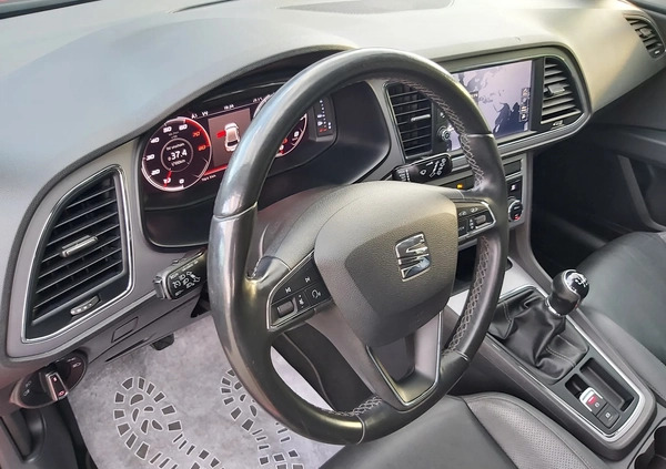 Seat Leon cena 54900 przebieg: 102000, rok produkcji 2018 z Czarnków małe 497